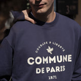 Sweatshirt Commune navy
