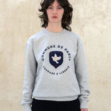 Heather gray coat of arms sweatshirt