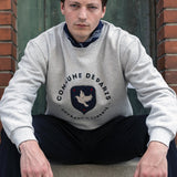 Heather gray coat of arms sweatshirt