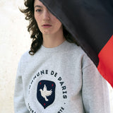 Heather gray coat of arms sweatshirt