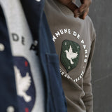 Heather gray coat of arms sweatshirt