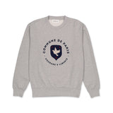 Heather gray coat of arms sweatshirt