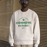 Commune mottled sweatshirt