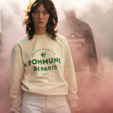 Commune mottled sweatshirt