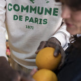 Commune mottled sweatshirt